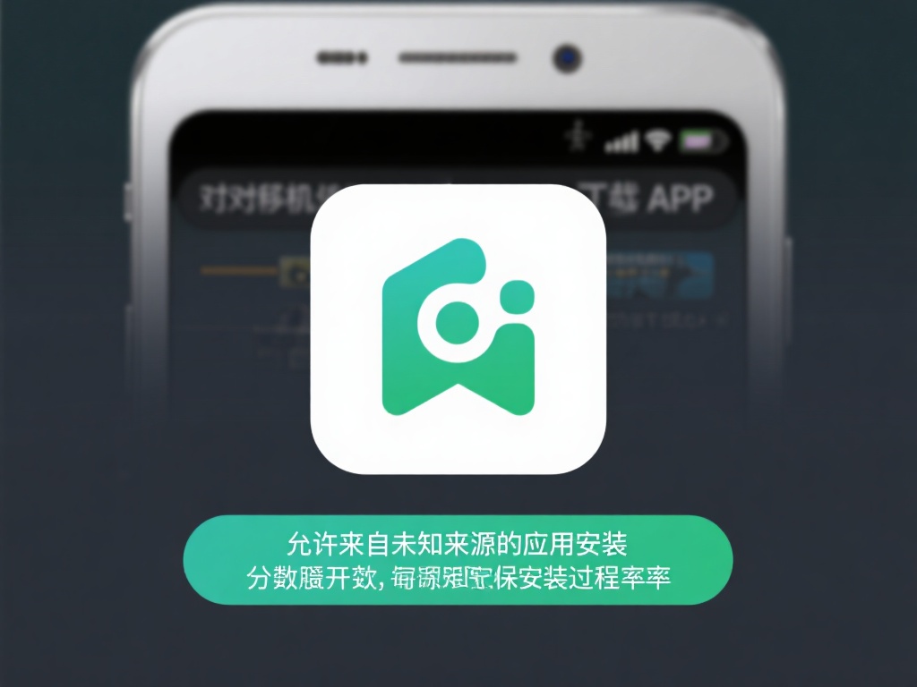 对于移动设备，在下载APK文件后，请按提示步骤进行